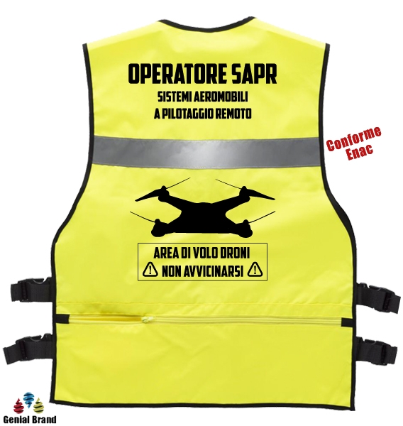 gilet operatore sapr